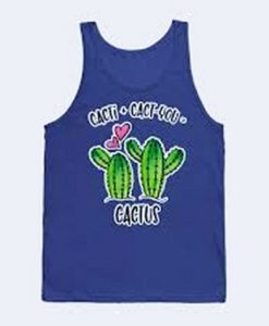 Cacti Plus Cactyou Equals Cactus Tank Top