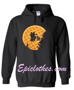 Eleven And Mike Bicycle Stranger Things Hoodie