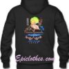 Flamingo Blossom Hoodie Back