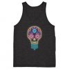 Neon sugar skull lightbulb Tank Top