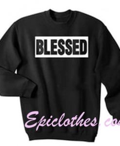 Blessed LOGO Graphic Sweatshirt