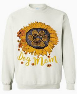 Dog Mom Sunflower Sweatshirt