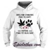Dogs And Cannabis Make Me Happy Humans Make My Head Hurt Hoodie