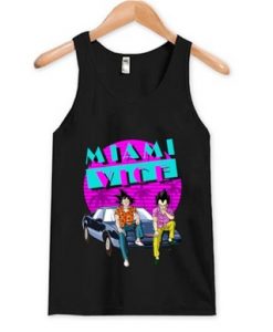 Miami Vice Goku Tank Top