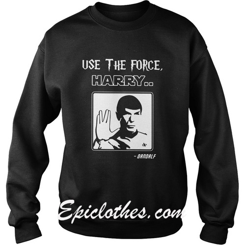 use the force harry gandalf shirt
