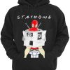 Deadpool on toilet stay home sweatshirtt