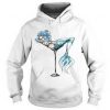 Mermaid And Cocktail Glass Hoodie