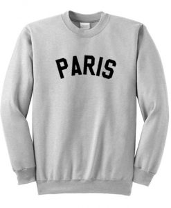 Paris Font Sweatshirt