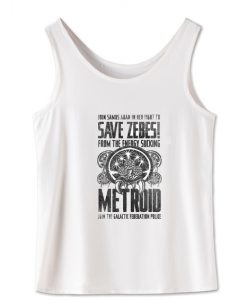 save zebes tank top