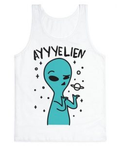 Ayyelien Alien Cute Tanktop