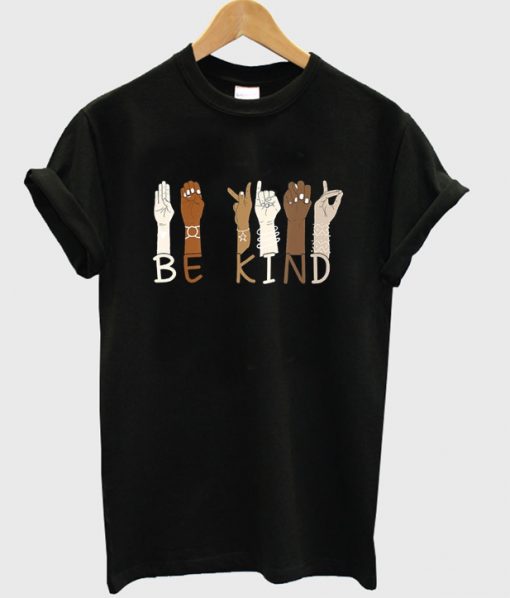 Be Kind Sign Languagehand T Shirt
