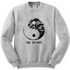 Find Balance Yin Yang bonsai Tree sweatshirt