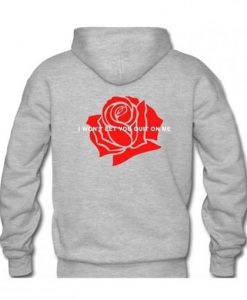 I Won’t Let You Quit On Me Back Hoodie
