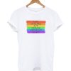 Rainbow Life Healing Sun Nature Harmony Spirit T-shirt