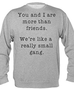 You And I Are More Than Friends Sweatshirt