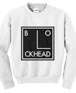 blockhead graphic sweatshirt