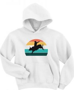 bull rider Rodeo vintage hoodie