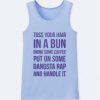 toss your hair tanktop