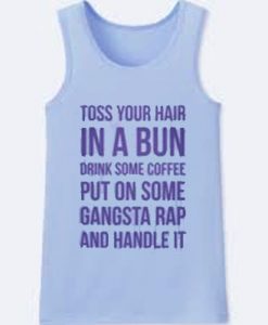 toss your hair tanktop