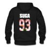 BTS Suga 93 Hoodie Back