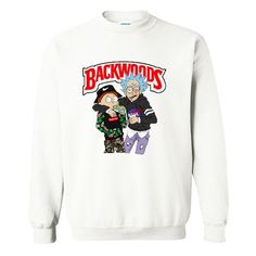 rick and morty backwoods sweatshirt