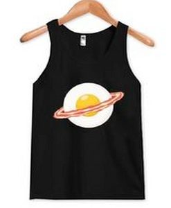 Bacon and Egg Like planet Tanktop