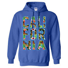 California Floral Print hoodie