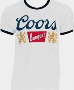 Coors Banquet Graphic Ringer T Shirt