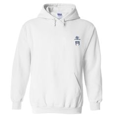 Ethan Dolan Kanji pocket hoodie