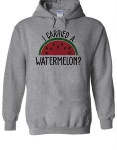I Carried A watermellon hoodie