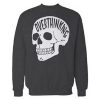 Overthinking Skull Sweatshirt