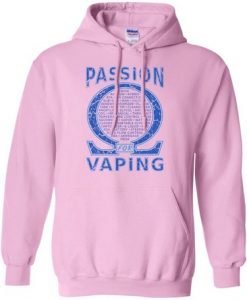 Passion For Vaping Hoodie Pink