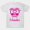 Single and Ready to flamingle T Shirt