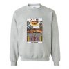 Tarot card The moon graphic sweatshirt