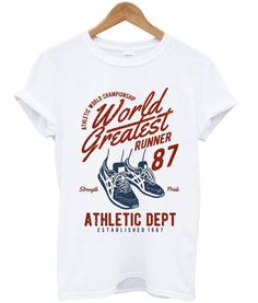 World Greatest runner T shirt
