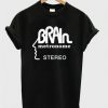 Brain Metronome Stereo T Shirt