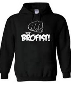 Bro Fist Graphic Hoodie