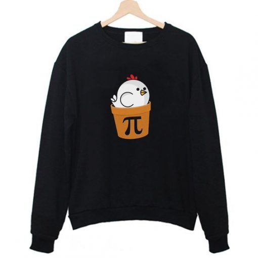 Chicken Pot Pi match Teacher Pi Day Sweatshirt
