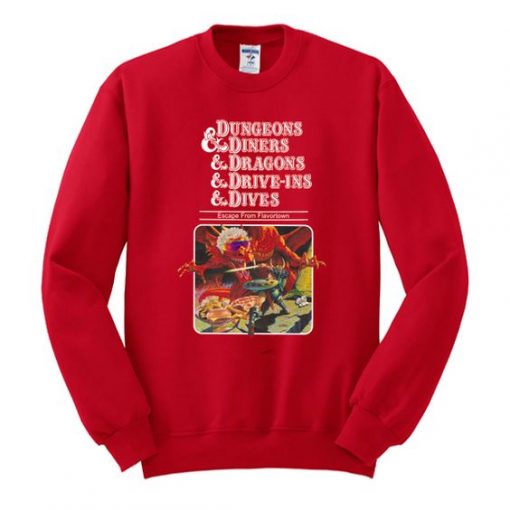 Dungeons & Diners & Dragons Sweatshirt