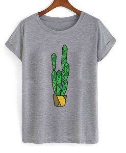 Geometric Cactus T-shirt