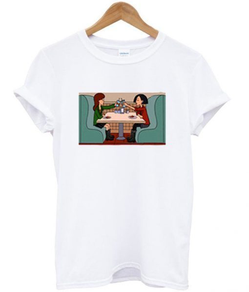 Good Friend Daria And Jane Toast Drink T Shirt