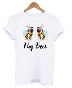 Pug Bees Halloween T shirt