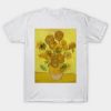 Vincent Van Gogh Sunflowers Graphic T Shirt
