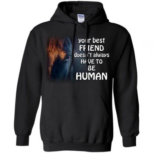 Your Best Friend Doesn't Alway Have To Be Human Hoodie