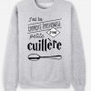 Émotionnel d'une petite cuillère Sweatshirt
