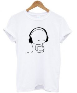 Earphone Music T shirt