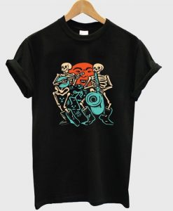 Skeleton Band T Shirt