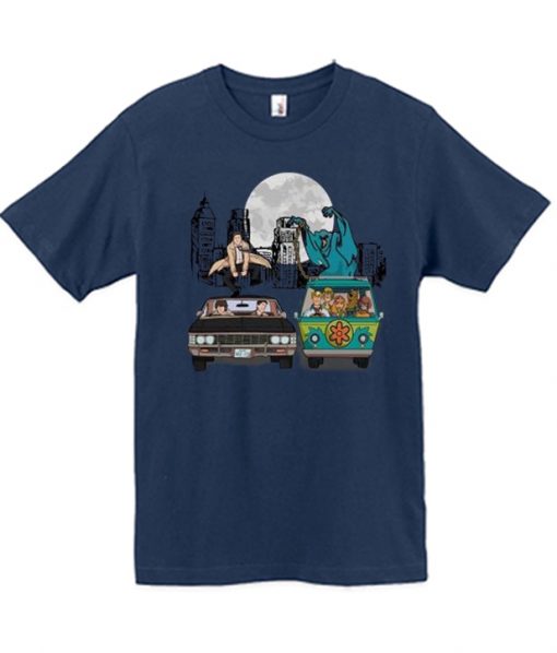 Supernatural and Scooby Doo on The Open Road T-Shirt