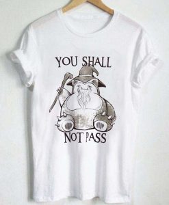 You Shall Not Pass Pokemon T-shirt