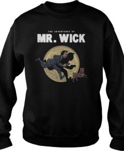 Adventure of Mr Wick Scooby Doo Sweatshirt